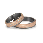 Alliance Tantale 999, Or rose 14K