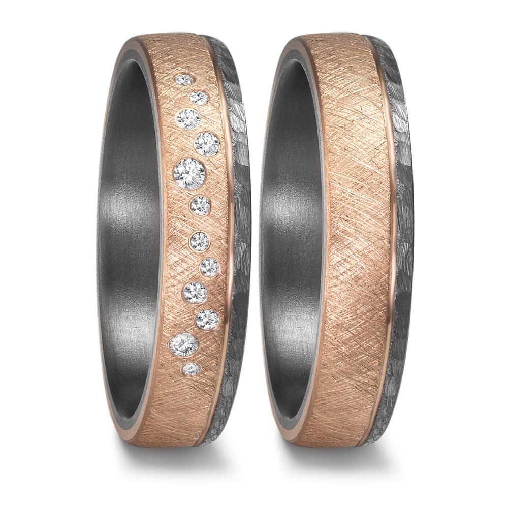 Alliance Tantale 999, Or rose 14K
