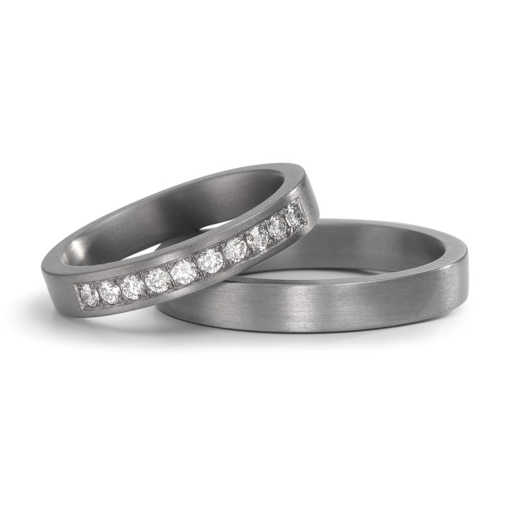 Alliance Tantale 999 Cultivé en laboratoire de diamant 0.25 ct, 10 Pierres, tw-vsi
