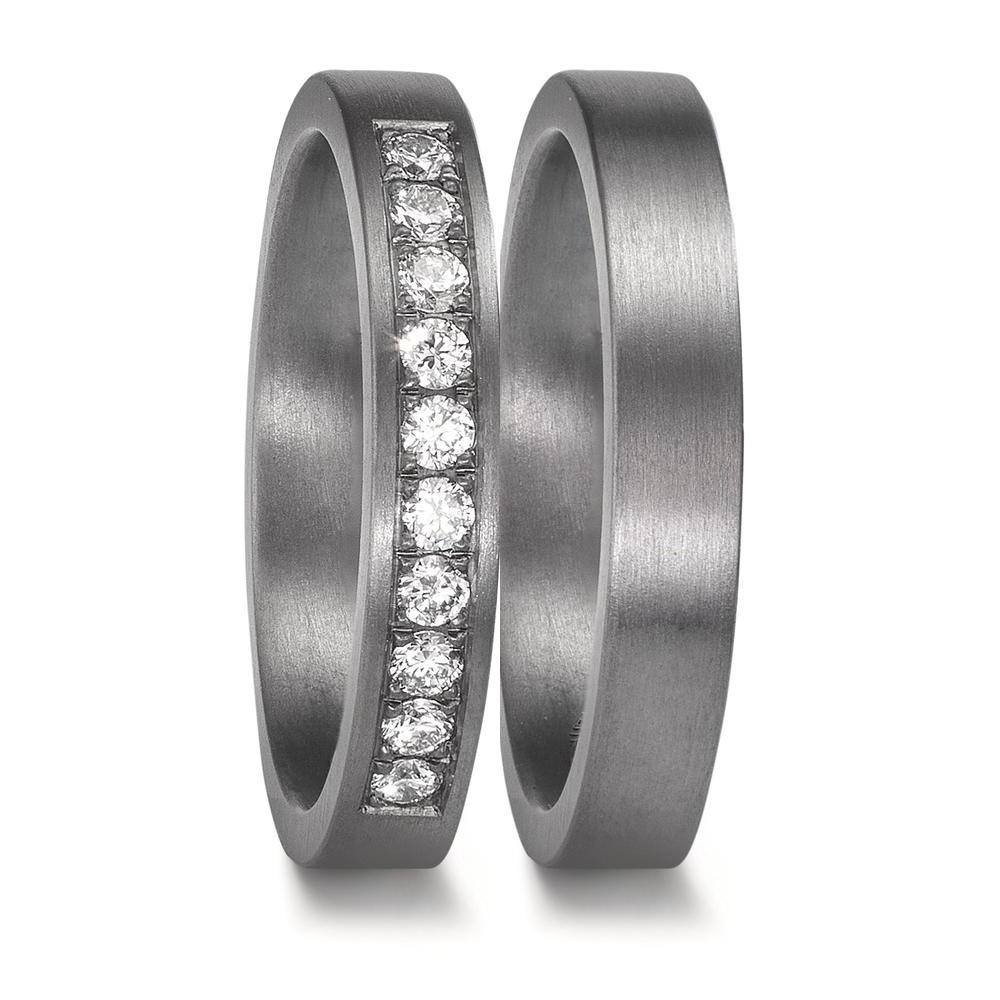 Alliance Tantale 999 Cultivé en laboratoire de diamant 0.25 ct, 10 Pierres, tw-vsi