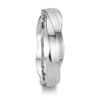 Alliance Or blanc 18K