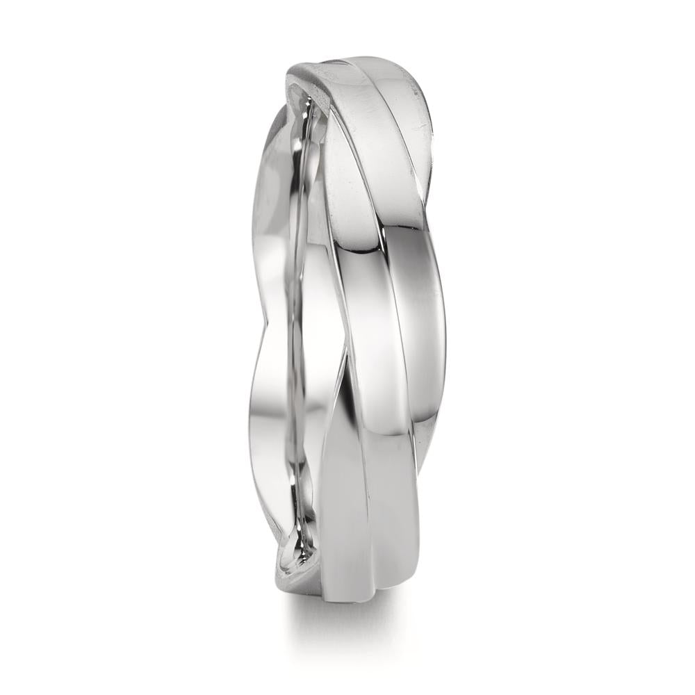 Alliance Or blanc 18K