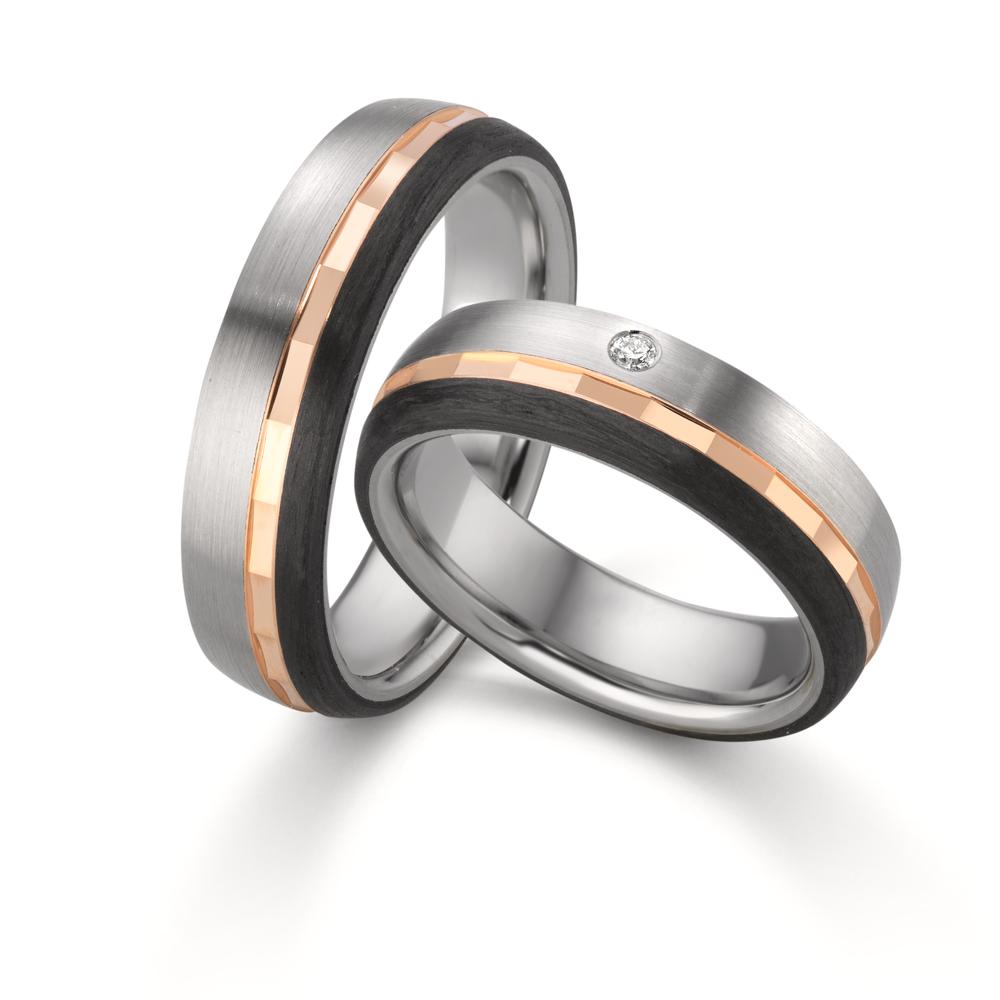 Alliance Acier inoxydable, Or rouge 9K