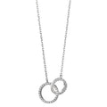 Collier Argent Zircone Rhodié 40-42 cm