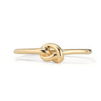 Bague Or jaune 9K Nœud