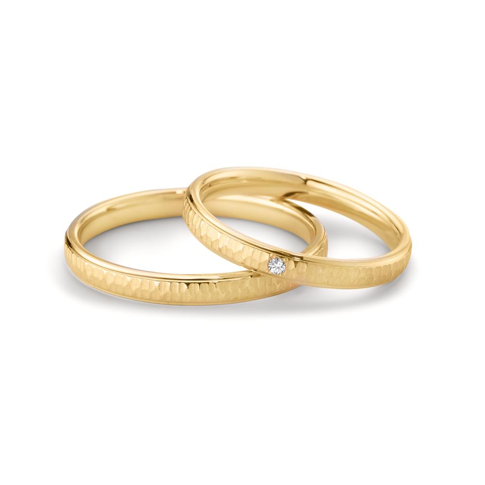 Alliance Or jaune 18K