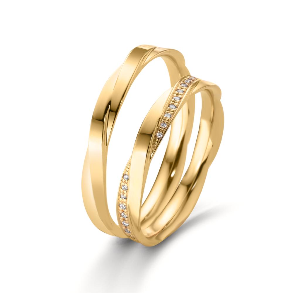 Alliance Or jaune 18K