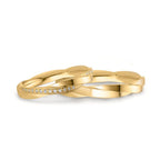 Alliance Or jaune 18K