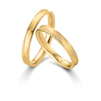 Alliance Or jaune 18K