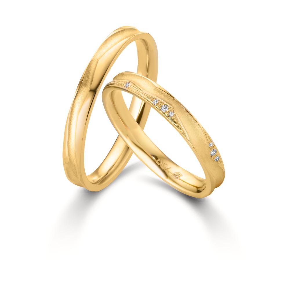 Alliance Or jaune 18K